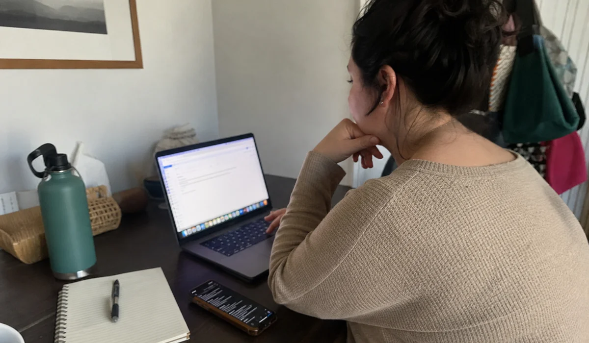 Renter drafting an email requesting a paid-in-full letter